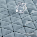 Wall art triangle glass tiles